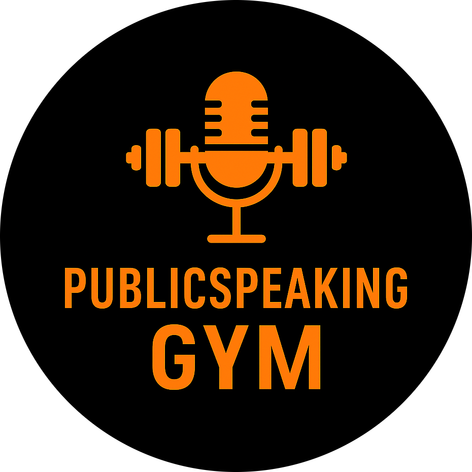 Public Speaking Gym Logo